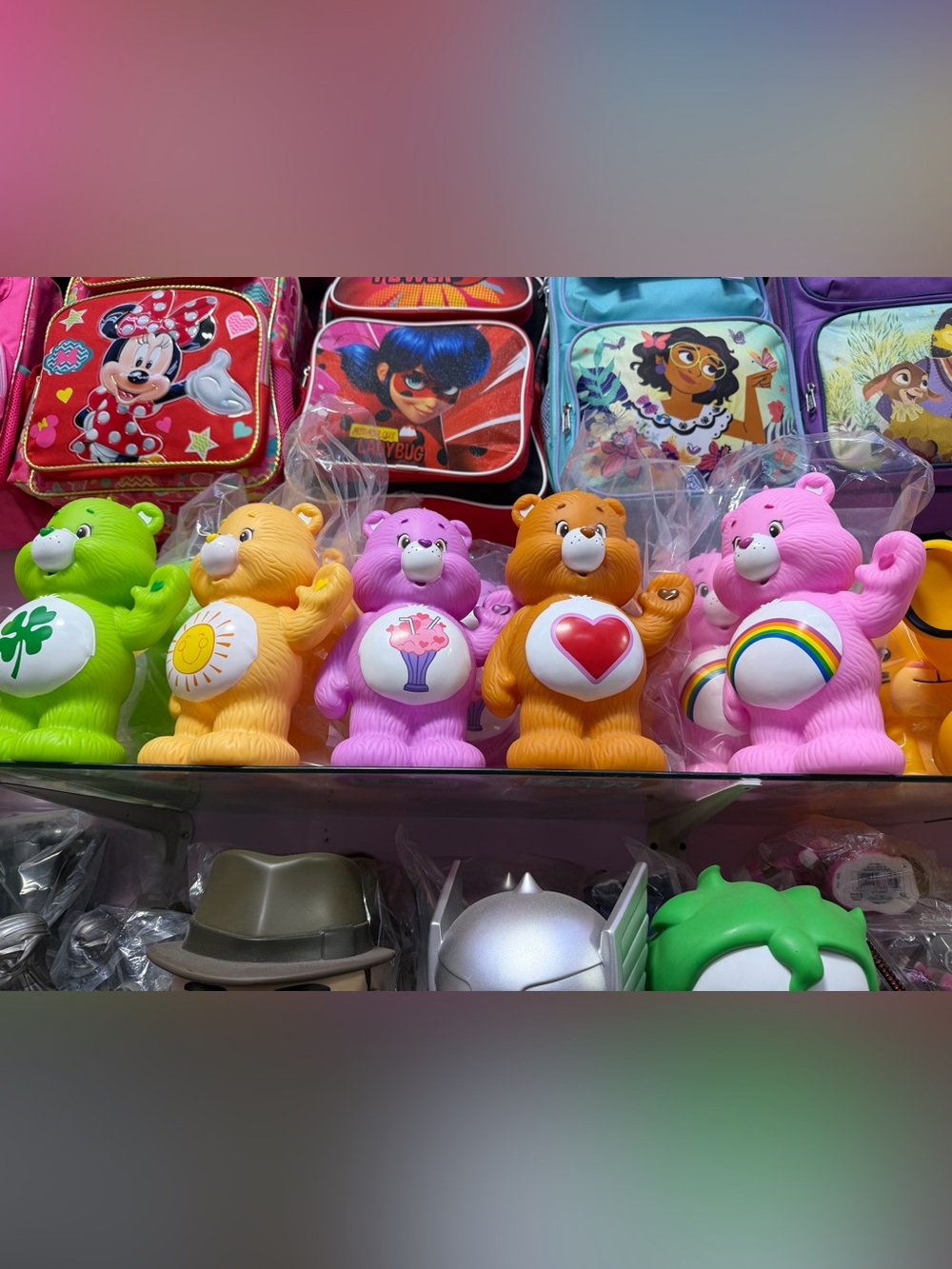 Care-Bear licensed Piggy Bank Qty 1